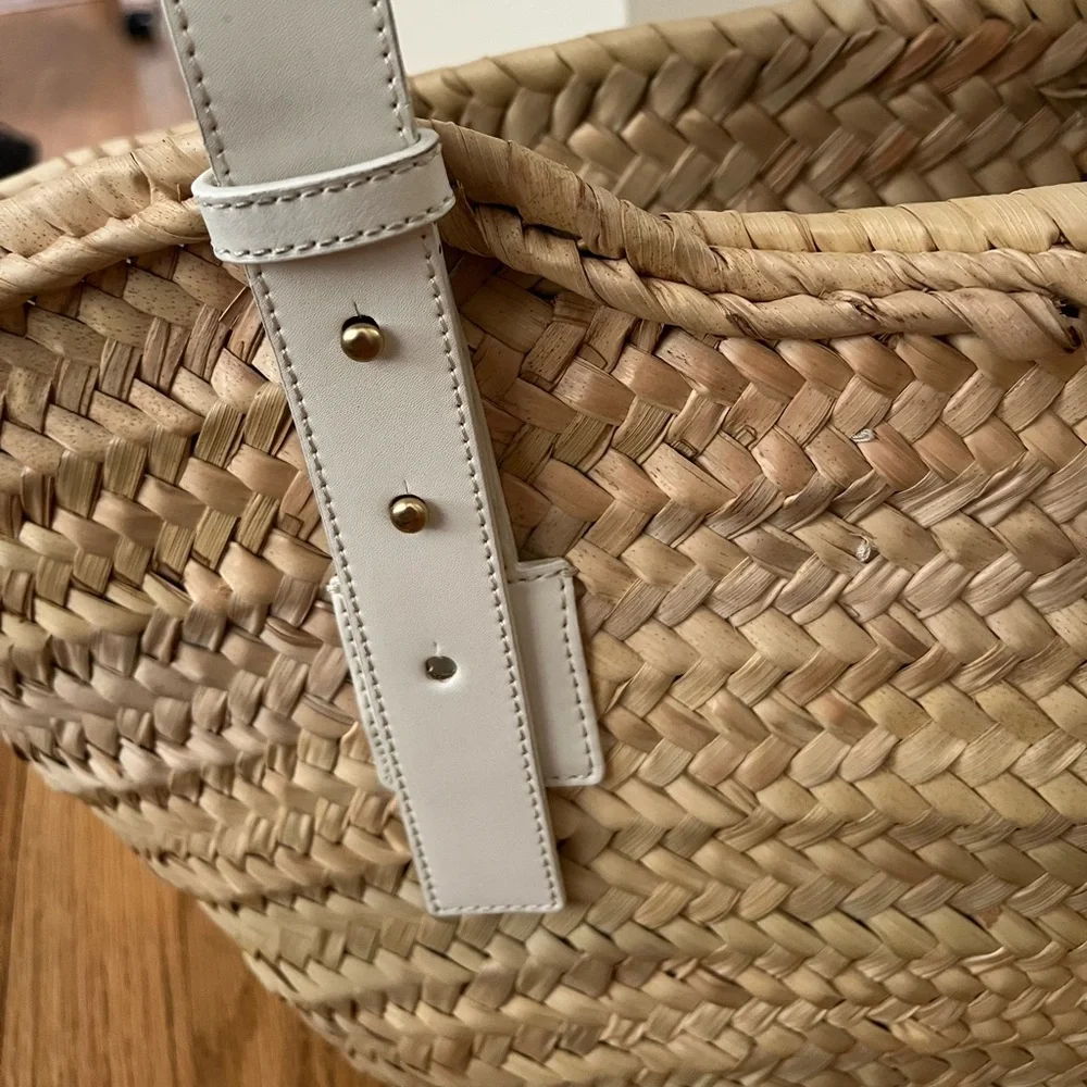 DOUM Morocco Woven Basket Bag - Picture 3 of 9